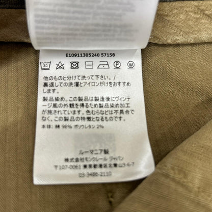 MONCLER モンクレール ベージュ PANTALONE BERMUDA ハーフパンツ ボトムス