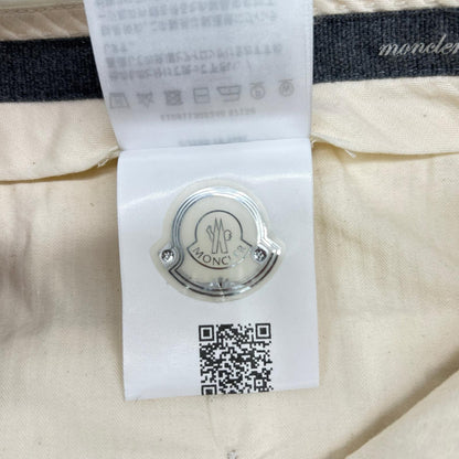 MONCLER モンクレール 18年製 ホワイト PANTALONE BERMUDA ハーフパンツ ボトムス