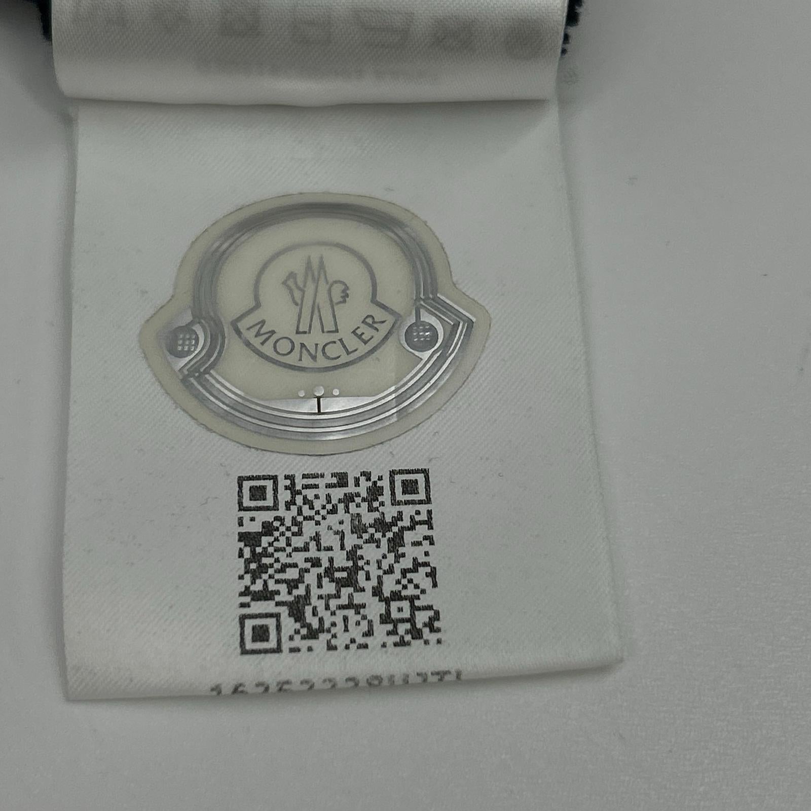 MONCLER モンクレール 21年製 ネイビー MAGLIA ロゴ ワッペン クルーネック Tシャツ トップス