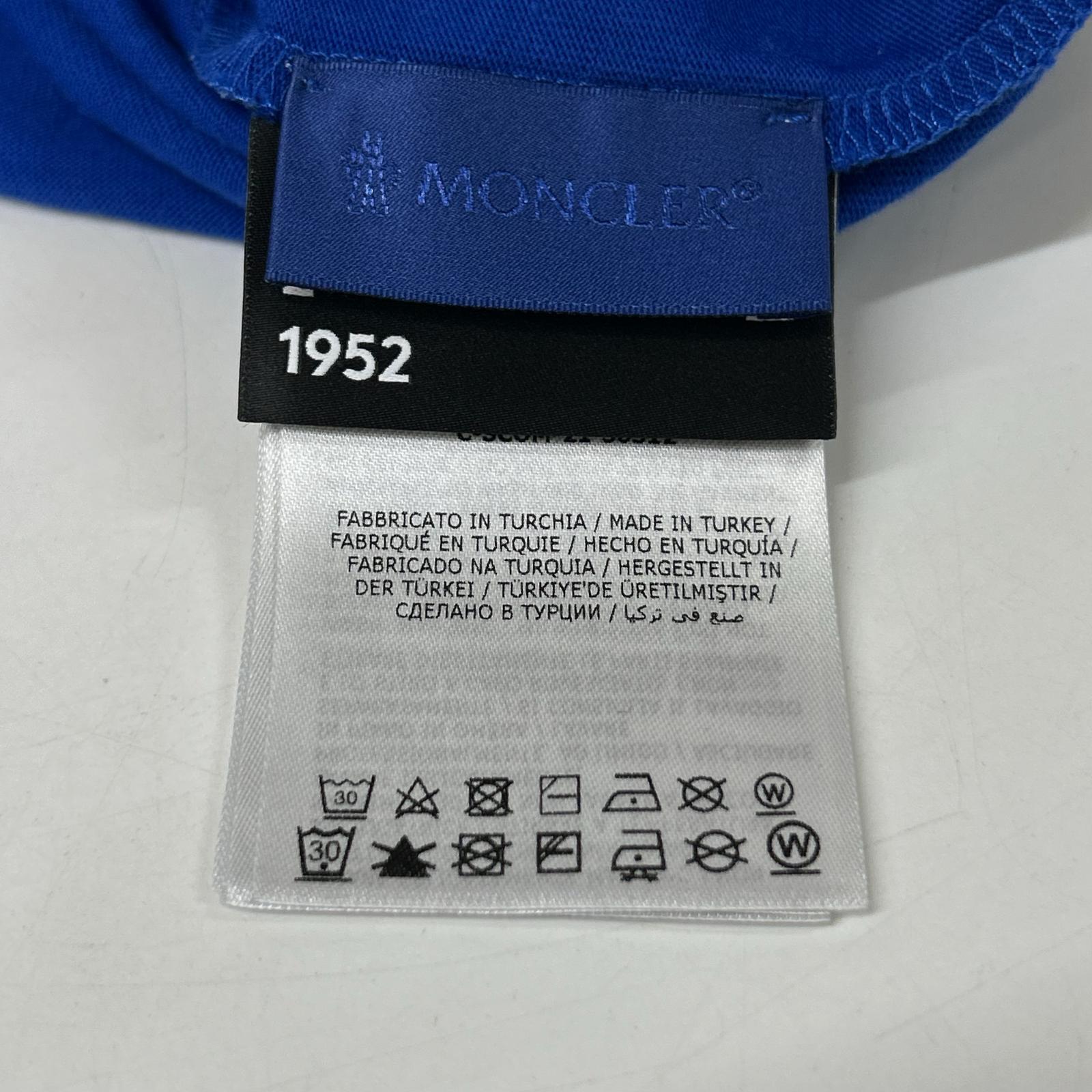 MONCLER モンクレール 21年 ジーニアス ブルー グラフィックTシャツ トップス