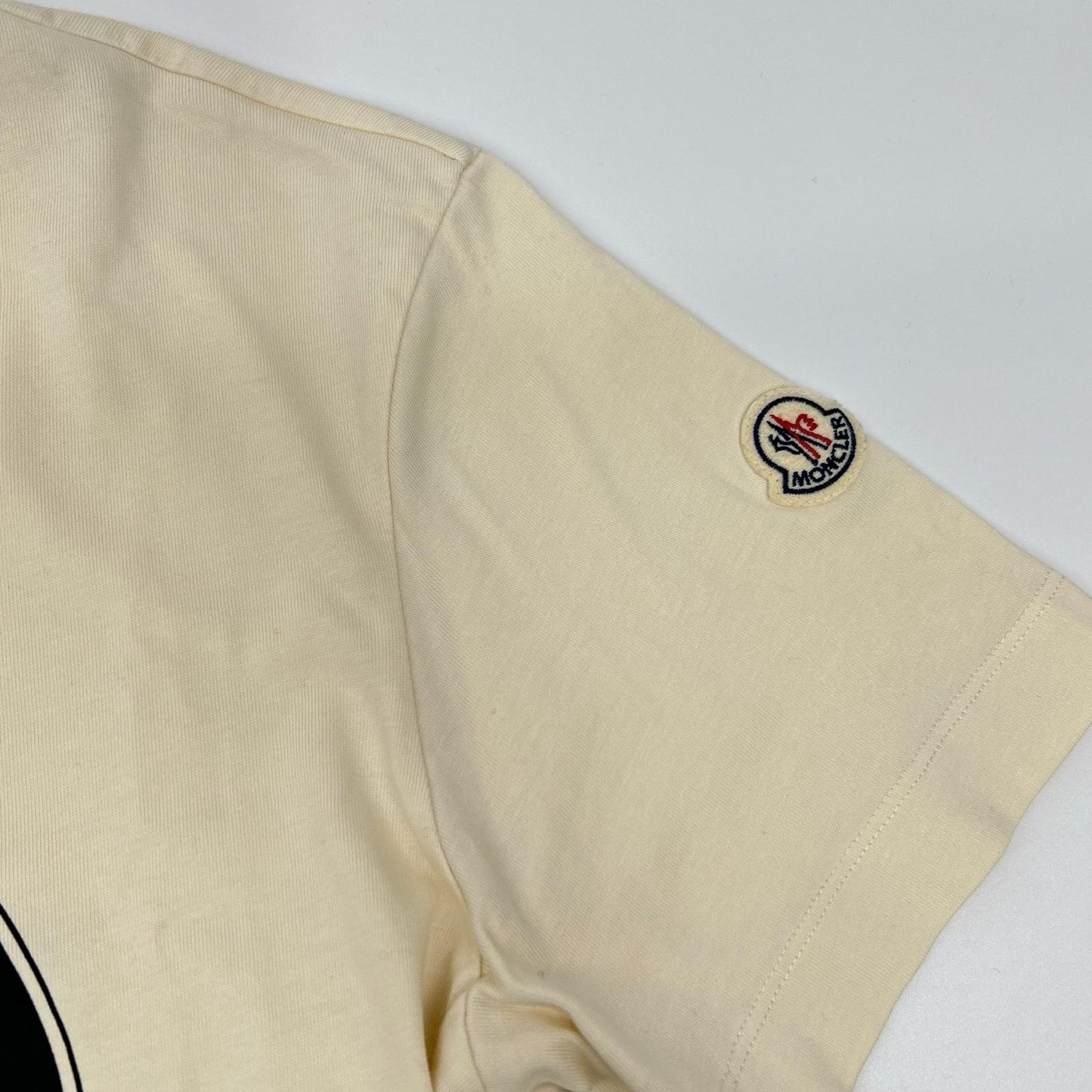 MONCLER モンクレール 21年製 アイボリー スタッズTシャツ トップス