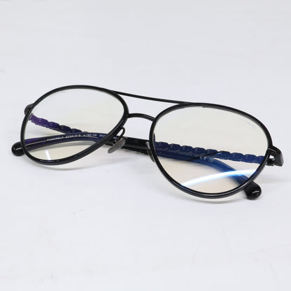 CHANEL シャネル 【美品】2224-Q-S c.126/SB パイロット シェイプ オプティカル サングラス