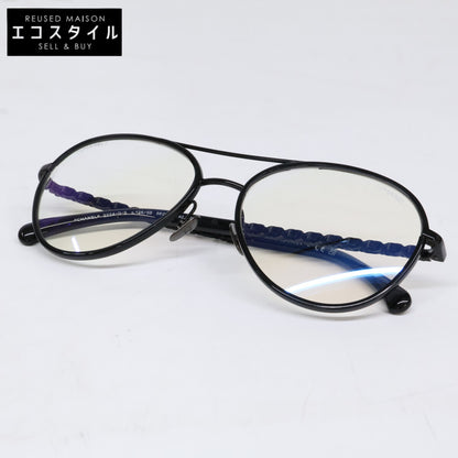 CHANEL シャネル 【美品】2224-Q-S c.126/SB パイロット シェイプ オプティカル サングラス