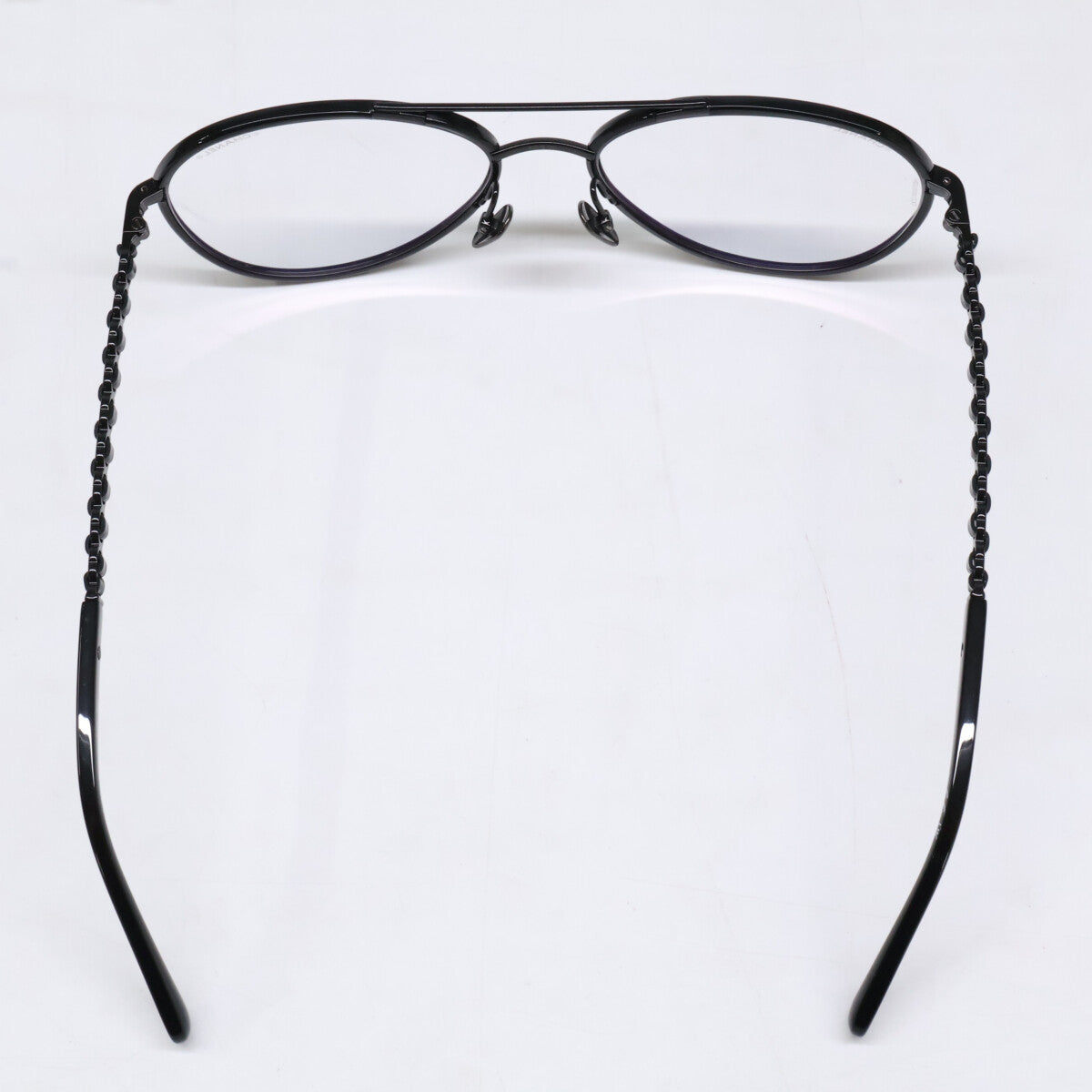 CHANEL シャネル 【美品】2224-Q-S c.126/SB パイロット シェイプ オプティカル サングラス