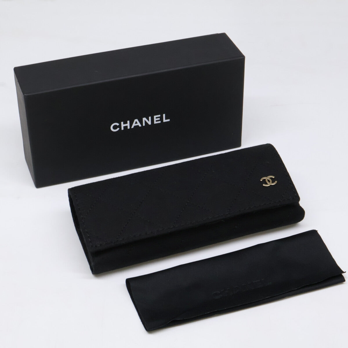 CHANEL シャネル 【美品】2224-Q-S c.126/SB パイロット シェイプ オプティカル サングラス