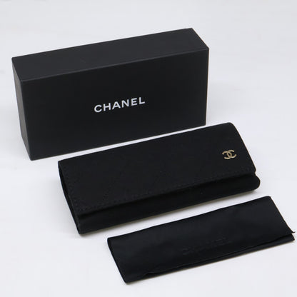 CHANEL シャネル 【美品】2224-Q-S c.126/SB パイロット シェイプ オプティカル サングラス