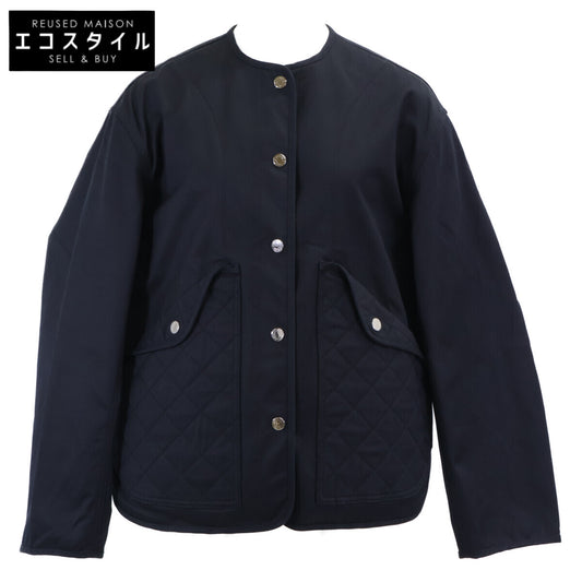 HERMES 【美品/国内正規/25SS】H5E0163DQ Sellier Button Quilted Collarless Jacket