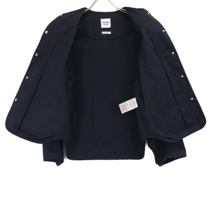 HERMES 【美品/国内正規/25SS】H5E0163DQ Sellier Button Quilted Collarless Jacket