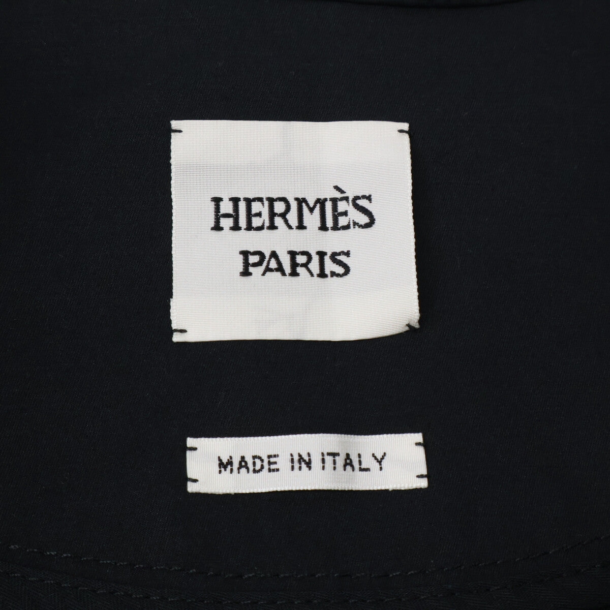 HERMES 【美品/国内正規/25SS】H5E0163DQ Sellier Button Quilted Collarless Jacket