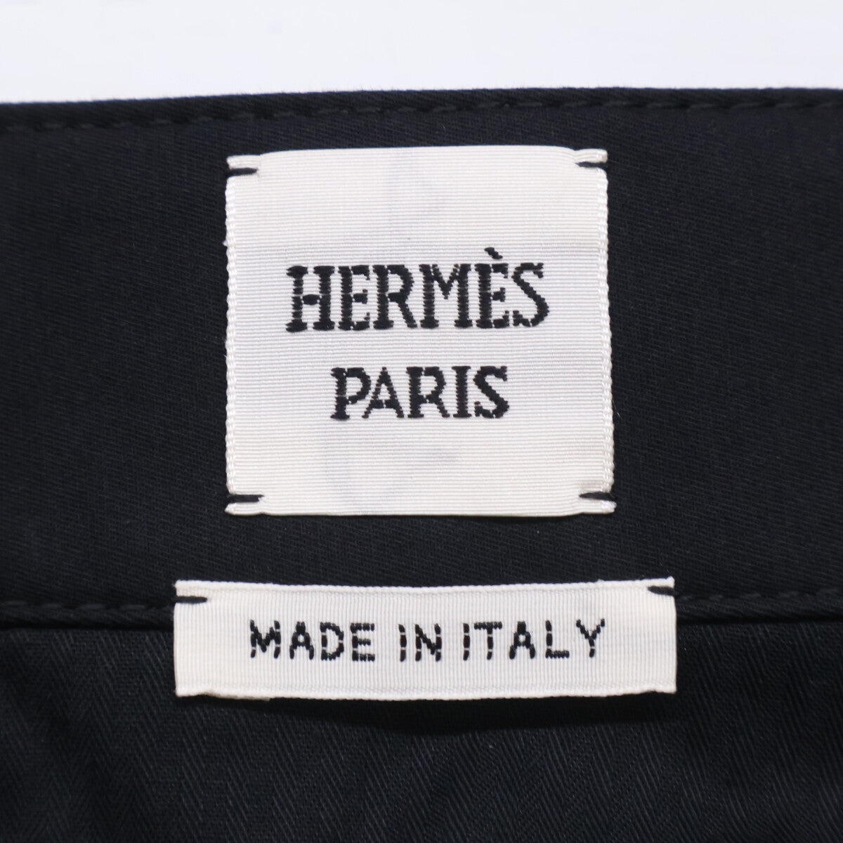 HERMES 爱马仕 【美品/国内正品/25SS】5E0356DQ 纽扣绗缝口袋半身裙