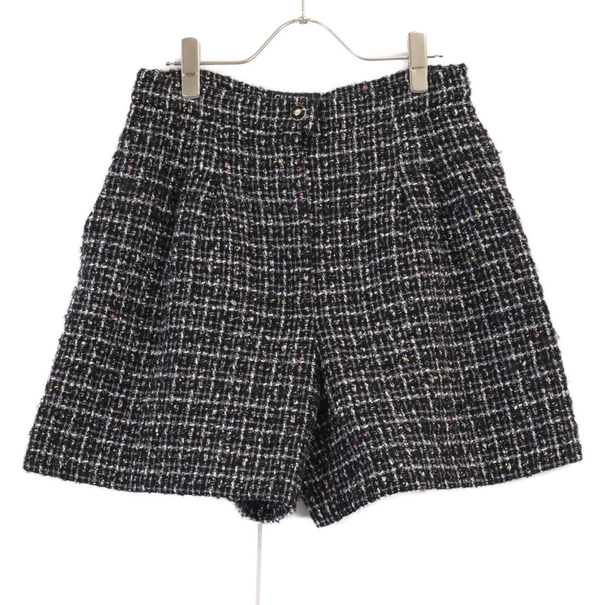 CHANEL シャネル 【美品/国内正規/24AW】P77734V69392 ツイード キュロットパンツ ボトムス