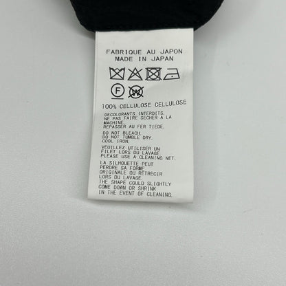 Yohji Yamamoto POUR HOMME 山本耀司男士 HP-B13-200 黑色纤维素府绸标准超大衬衫 上衣