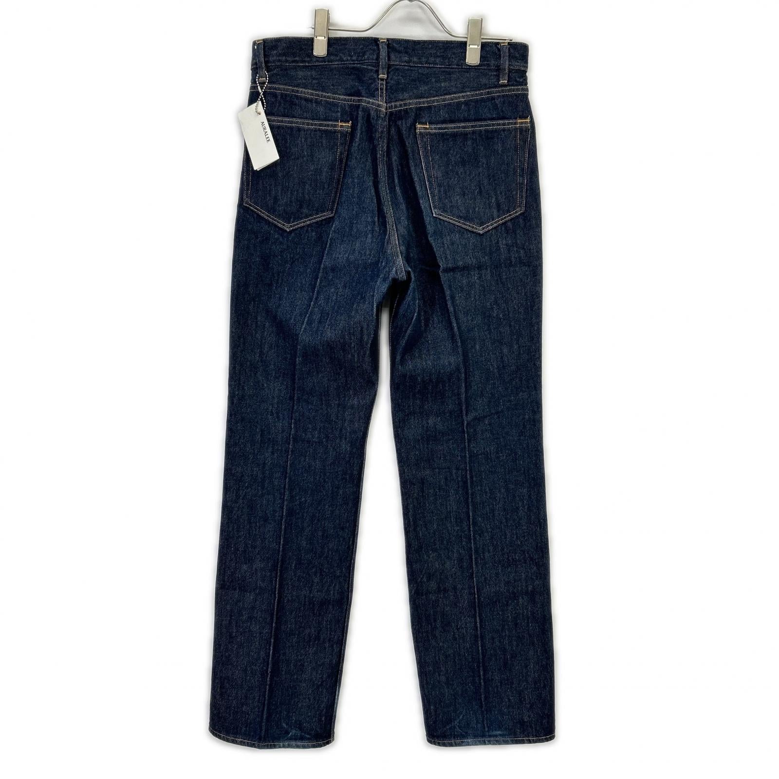 AURALEE オーラリー A00P01DM インディゴ HARD TWIST DENIM 5P PANTS AURALEE オーラリー A00P01DM インディゴ HARD TWIST DENIM 5P PANTS