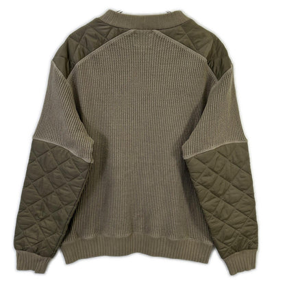 Jackman ジャックマン LV7290 カーキ ×Lavenham Waffle Armored Midneck Mens トップス