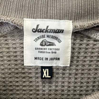 Jackman ジャックマン LV7290 カーキ ×Lavenham Waffle Armored Midneck Mens トップス