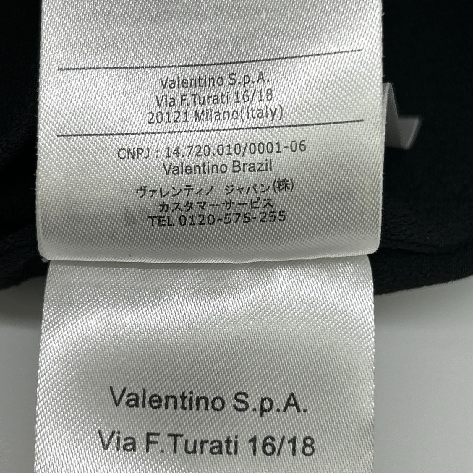 RED VALENTINO 华伦天奴 0000045659 QR3VA09U 黑色蝴蝶结蕾丝连衣裙