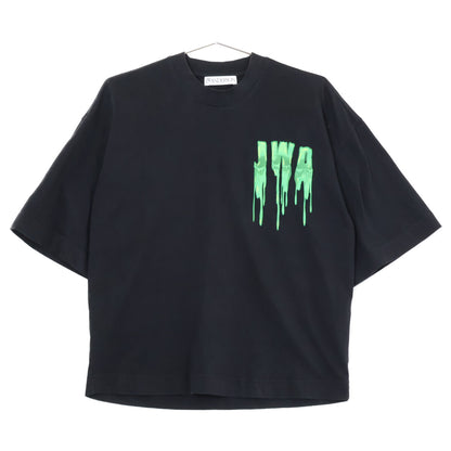 J.W.Anderson JT0097PG0944993 Black Slime Logo T-Shirt