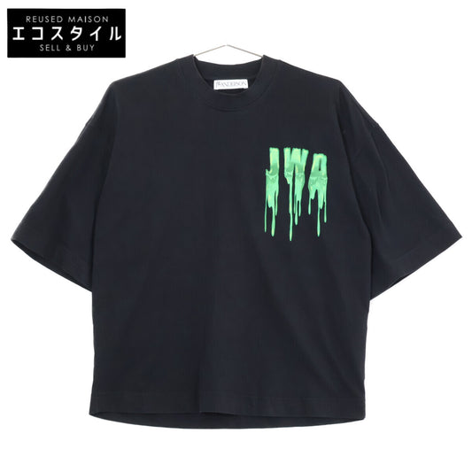 J.W.Anderson ジェイ ダブリュー アンダーソン JT0097PG0944993 ブラック スライムロゴ Tシャツ トップス