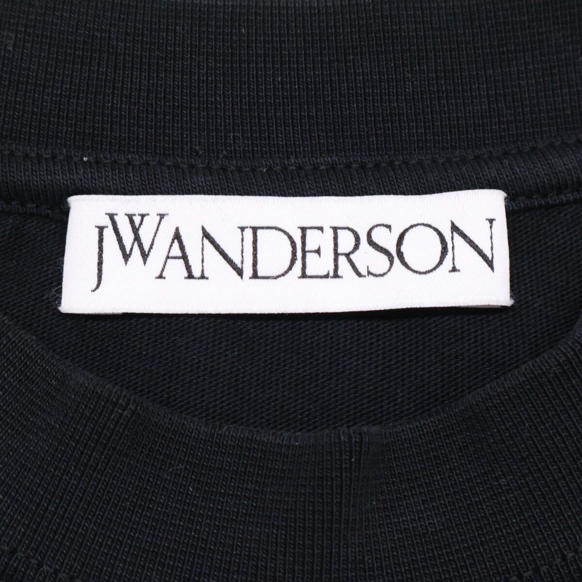 J.W.Anderson JT0097PG0944993 Black Slime Logo T-Shirt