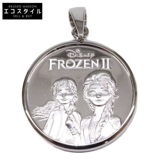Pt1000 Pt1000 新品同様 2300枚限定 Frozen II ディズニー アナと雪の女王 エルサ オラフ Pt900 x Pt999 1/10oz メダル ペンダントトップ