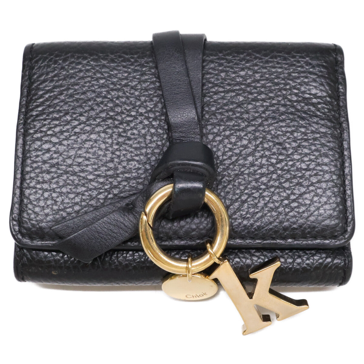 Chloe クロエ CHC21WP719F57001 ALPHABET MINI TRI FOLD アルファベット ミニ トリフォールド 3つ折り財布 三つ折り財布（小銭入れあり）