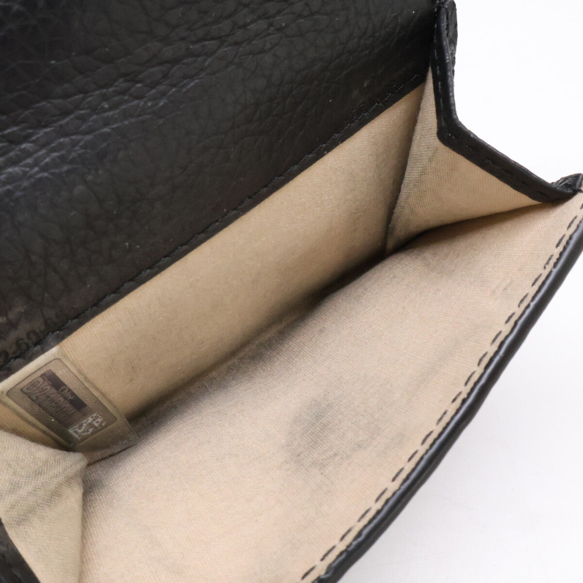 Chloe クロエ CHC21WP719F57001 ALPHABET MINI TRI FOLD アルファベット ミニ トリフォールド 3つ折り財布 三つ折り財布（小銭入れあり）