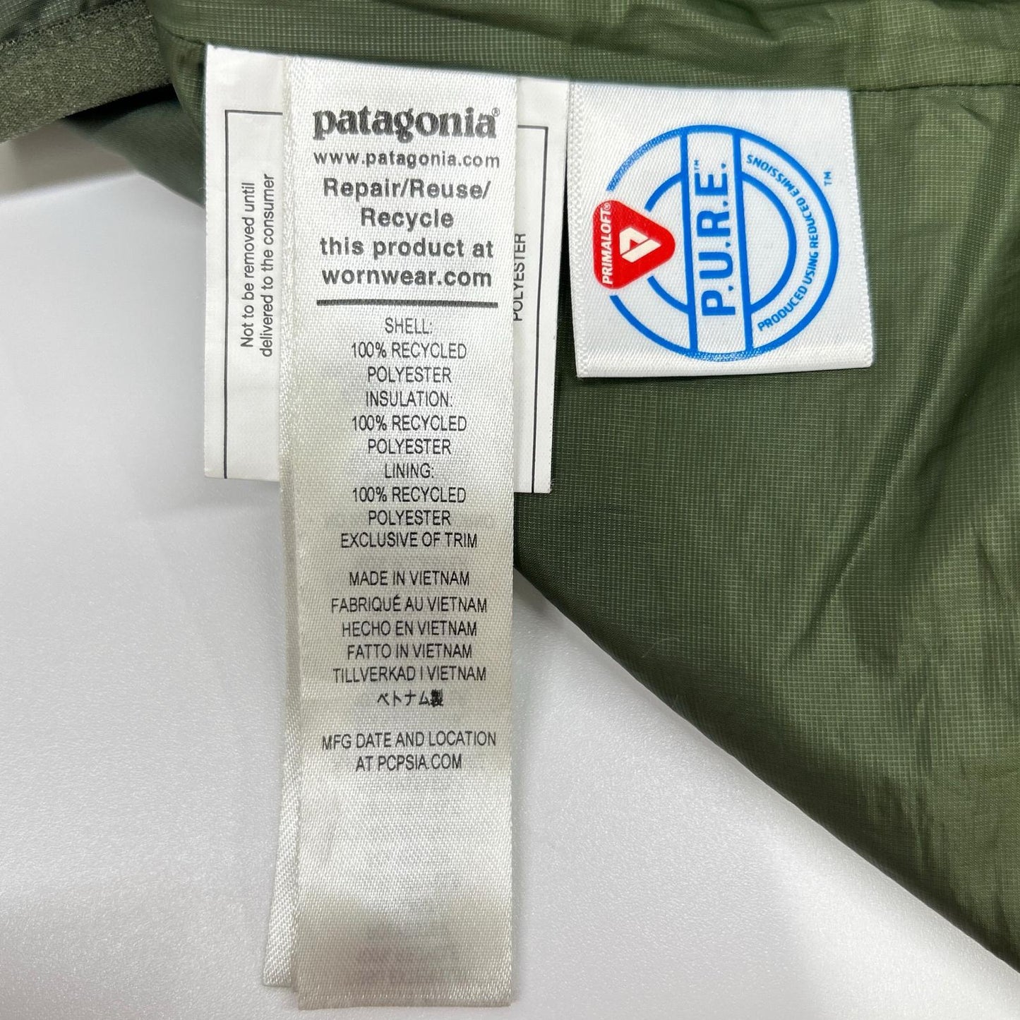 patagonia パタゴニア 84242FA21 カーキ ナノパフベスト ベスト