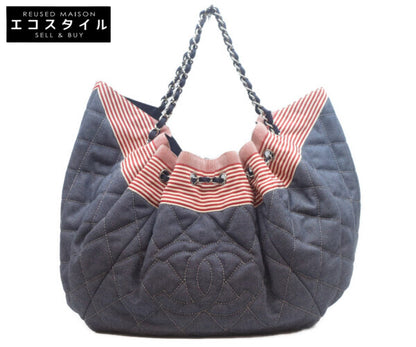 CHANEL シャネル 美品 13番 A46887 ココカバスGM キルティング チェーン ショルダーバッグ