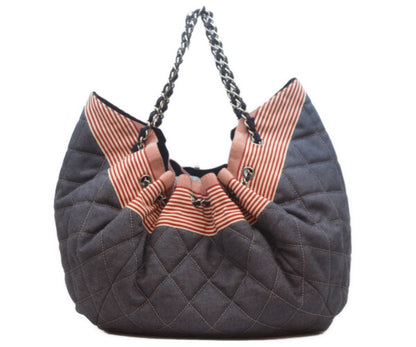CHANEL シャネル 美品 13番 A46887 ココカバスGM キルティング チェーン ショルダーバッグ