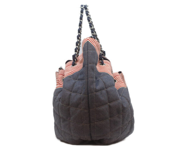 CHANEL シャネル 美品 13番 A46887 ココカバスGM キルティング チェーン ショルダーバッグ