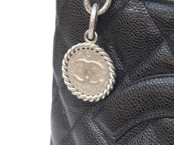 CHANEL シャネル 6番台 A01804 キャビアスキン 復刻トート トートバッグ
