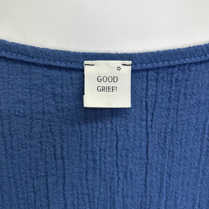 GOOD GRIEF グッドグリーフ ブルー Reluxed Long Cardigan リラックスロングカーディガン トップス