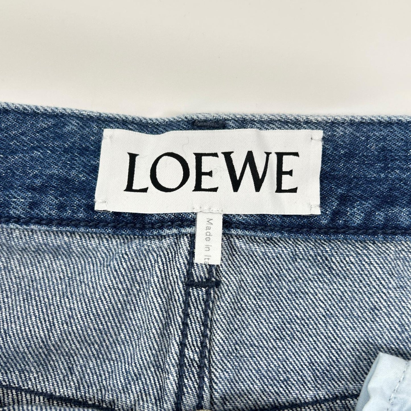LOEWE ロエベ H526Y11X82 ブルー グラデーション デニムパンツ ボトムス
