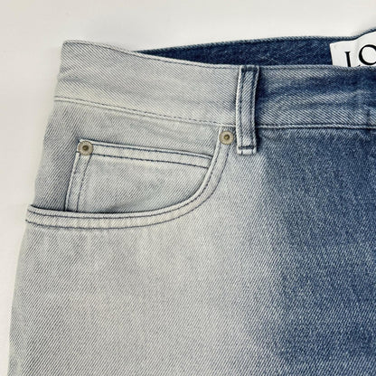 LOEWE ロエベ H526Y11X82 ブルー グラデーション デニムパンツ ボトムス
