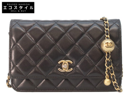 CHANEL シャネル 29番 AP1450 ラムスキン パールクラッシュ チェーン ショルダーウォレット ショルダーバッグ