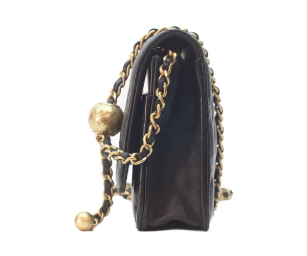 CHANEL シャネル 29番 AP1450 ラムスキン パールクラッシュ チェーン ショルダーウォレット ショルダーバッグ