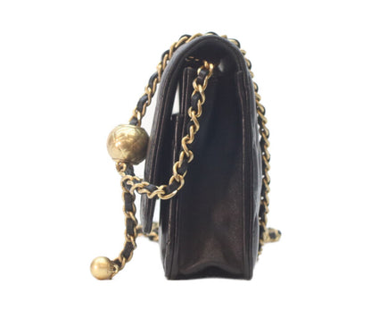 CHANEL シャネル 29番 AP1450 ラムスキン パールクラッシュ チェーン ショルダーウォレット ショルダーバッグ