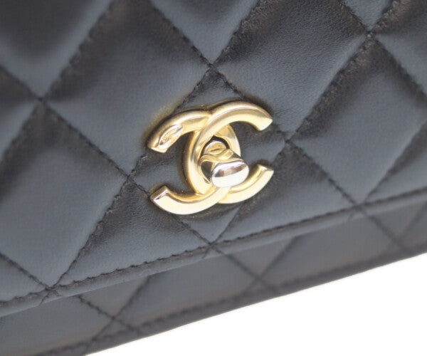 CHANEL シャネル 29番 AP1450 ラムスキン パールクラッシュ チェーン ショルダーウォレット ショルダーバッグ