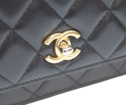 CHANEL シャネル 29番 AP1450 ラムスキン パールクラッシュ チェーン ショルダーウォレット ショルダーバッグ