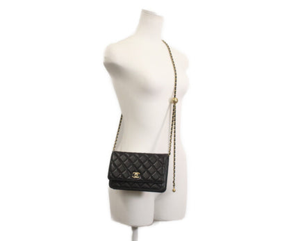 CHANEL シャネル 29番 AP1450 ラムスキン パールクラッシュ チェーン ショルダーウォレット ショルダーバッグ