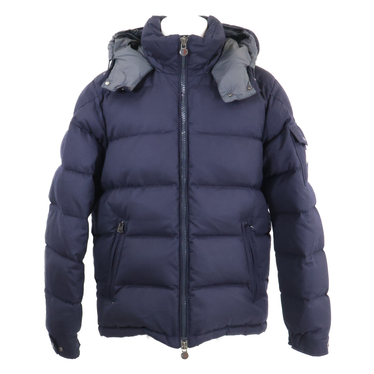 MONCLER モンクレール MONTGENEVRE モンジュネーブル ウール フード付ダウンジャケット ジャケット