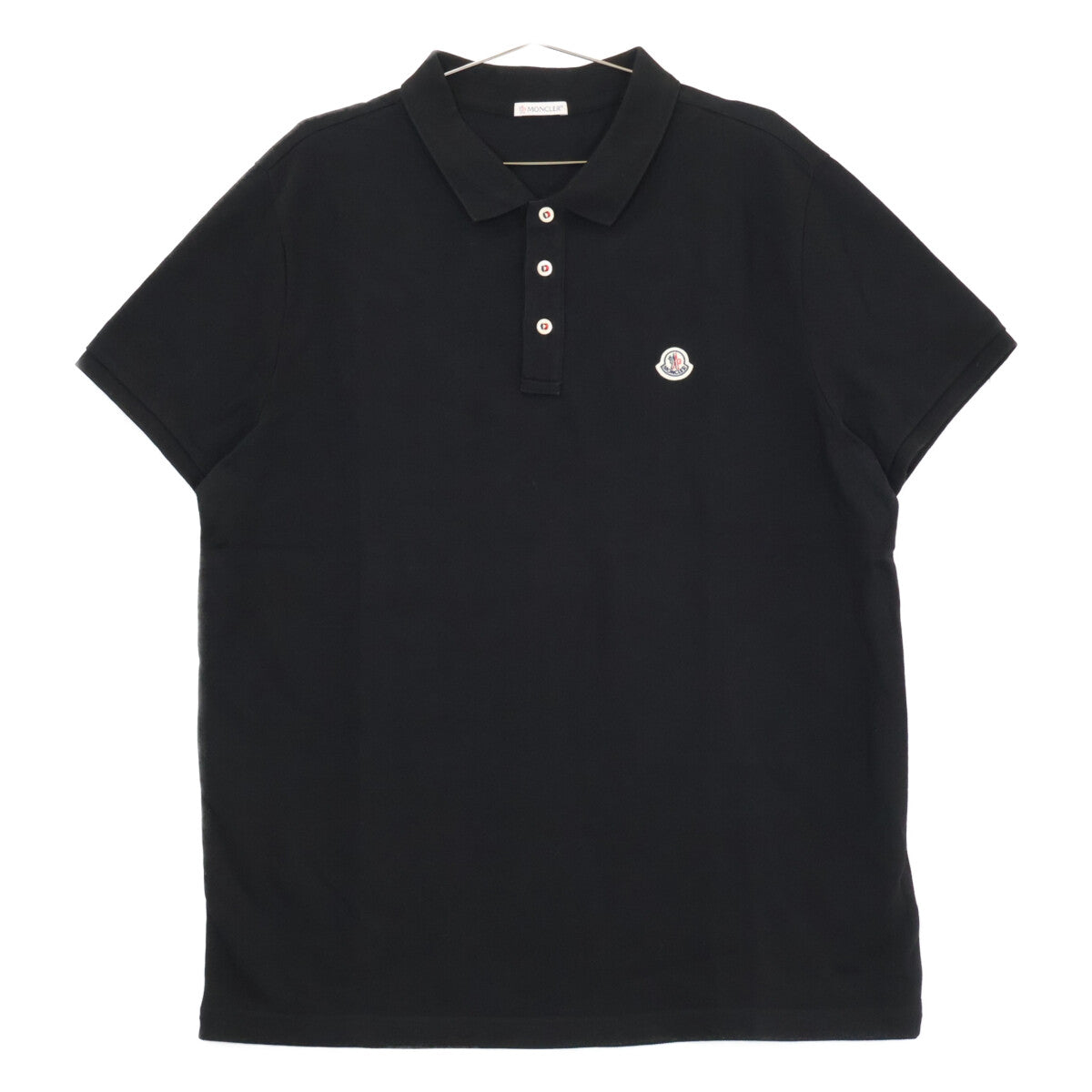 MONCLER モンクレール 【美品】E10918340800 MAGLIA POLO ロゴワッペン 半袖ポロシャツ トップス