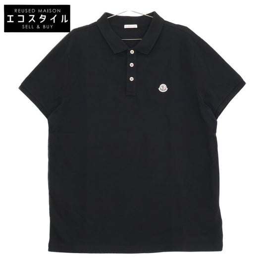 MONCLER モンクレール 【美品】E10918340800 MAGLIA POLO ロゴワッペン 半袖ポロシャツ トップス