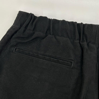 Ron Herman 3420600023 Black Cotton Wide-Leg Pants Bottoms