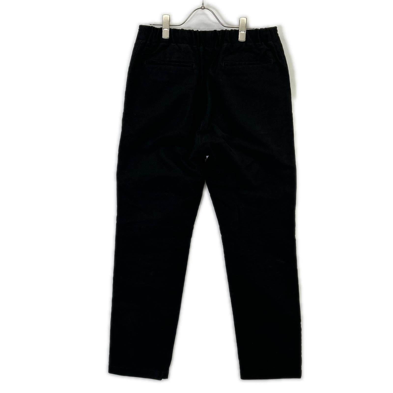 Ron Herman 3420600023 Black Cotton Wide-Leg Pants Bottoms