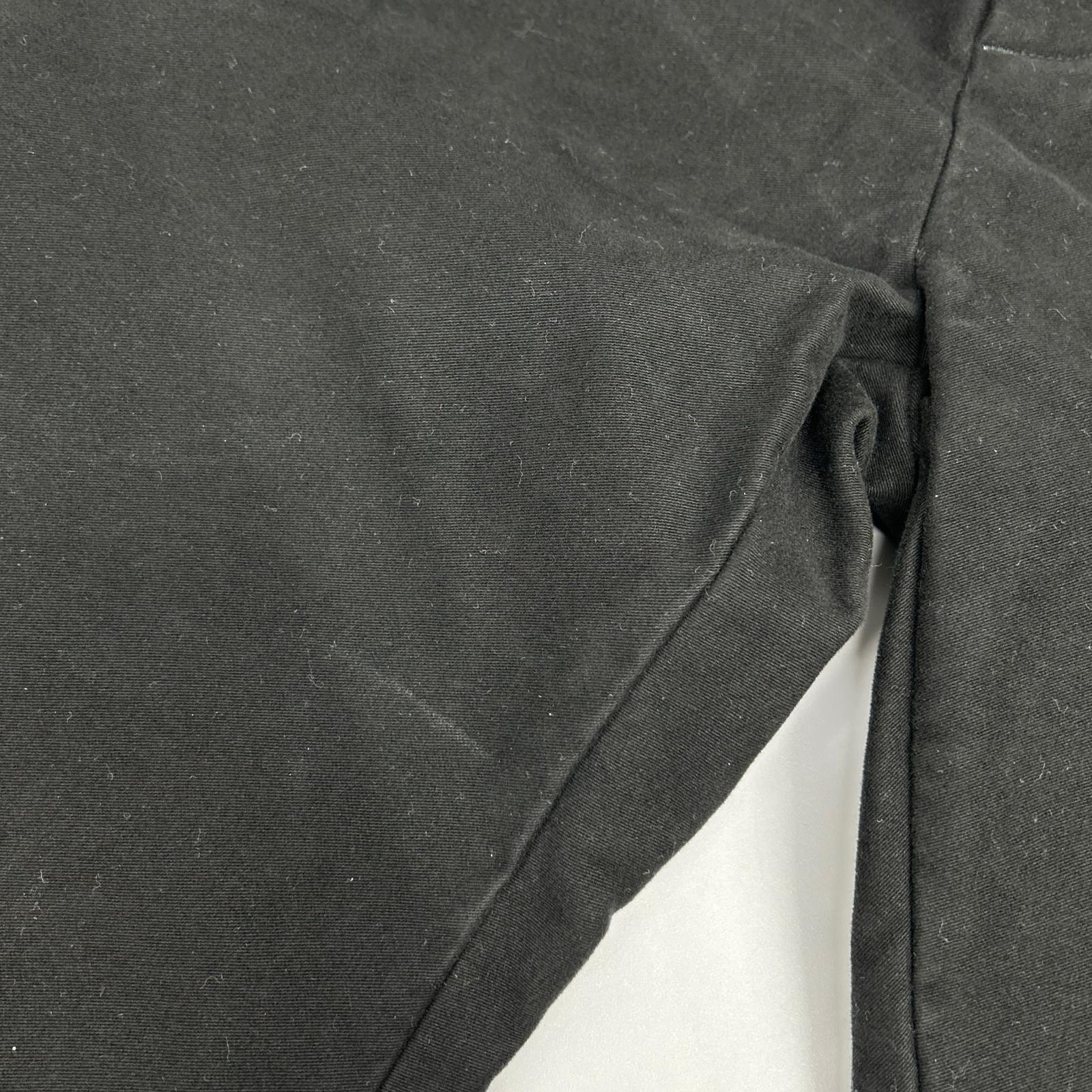Ron Herman 3420600023 Black Cotton Wide-Leg Pants Bottoms