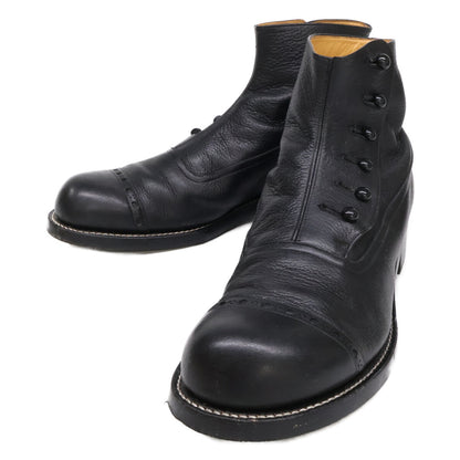 PICKER CLOTHING Picker Clothing BUTTON BOOTS leather button boots