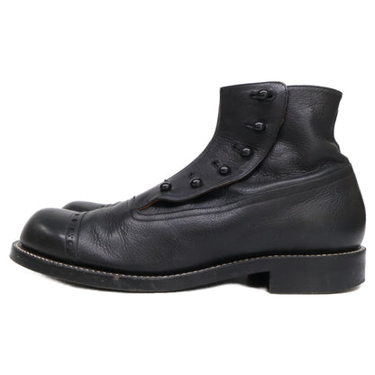 PICKER CLOTHING Picker Clothing BUTTON BOOTS leather button boots