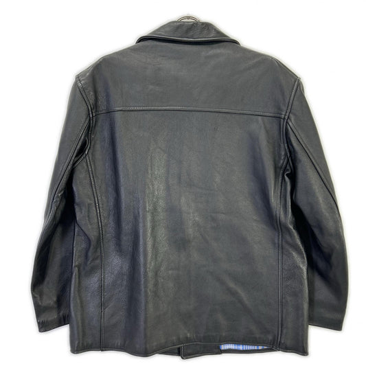 VINTAGE ヴィンテージ 108X74 80-54-912 ブラック フランス製 M.I.C CUIR社製 ストライプ レザージャケット ジャケット