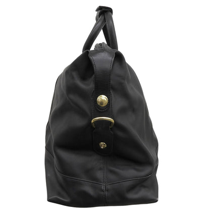 COACH コーチ オールドコーチ オールレザー 2WAY ボストンバッグ ショルダーバッグ メンズ ブラック 0502 ハンドバッグ